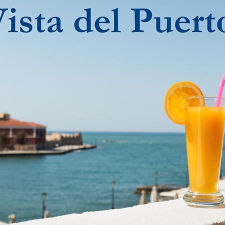 Vista Del Puerto Apartman Hriszí Aktí Haniá Kültér fotó