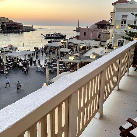Vista Del Puerto Apartman Hriszí Aktí Haniá Kültér fotó