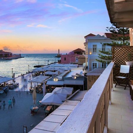 Vista Del Puerto Apartman Hriszí Aktí Haniá Kültér fotó