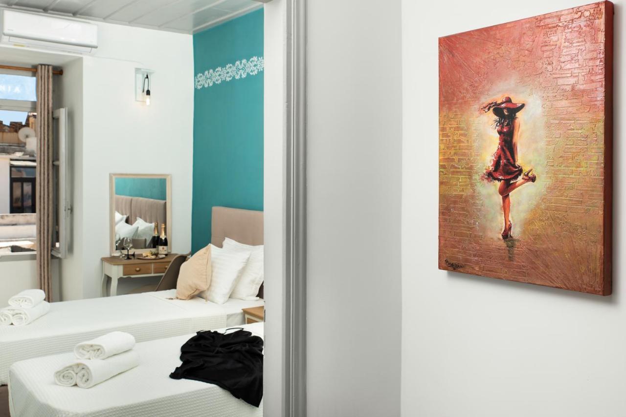 Vista Del Puerto Apartman Hriszí Aktí Haniá Kültér fotó