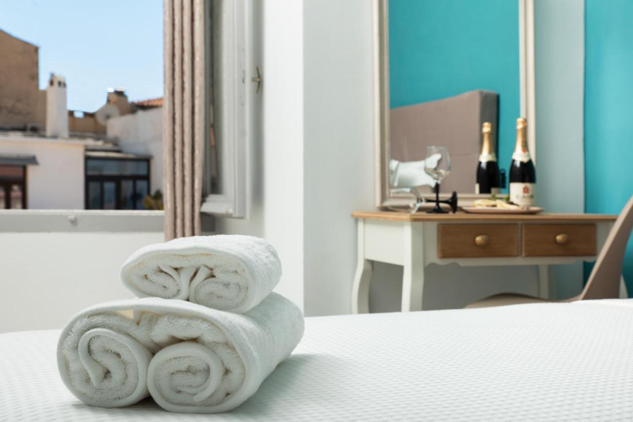 Vista Del Puerto Apartman Hriszí Aktí Haniá Kültér fotó