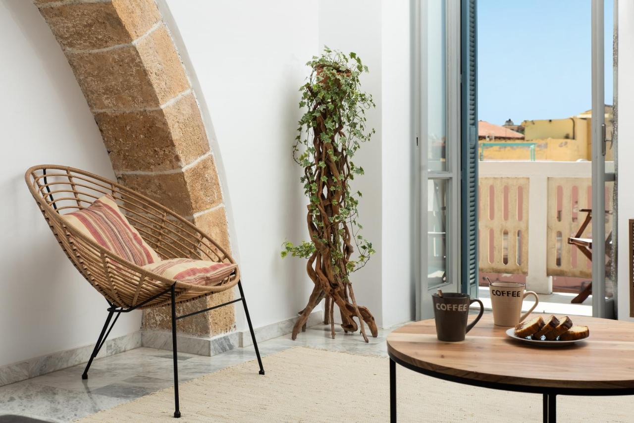 Vista Del Puerto Apartman Hriszí Aktí Haniá Kültér fotó