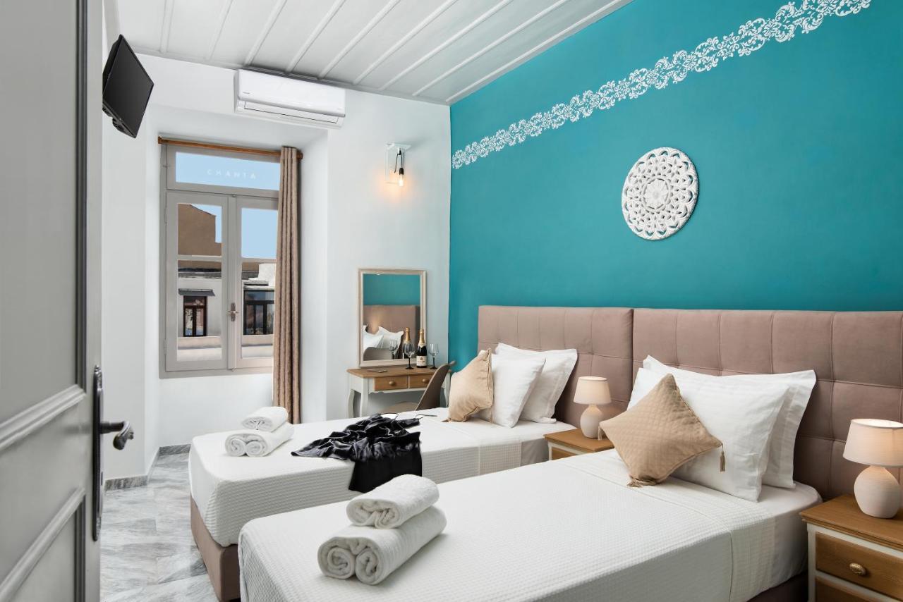 Vista Del Puerto Apartman Hriszí Aktí Haniá Kültér fotó